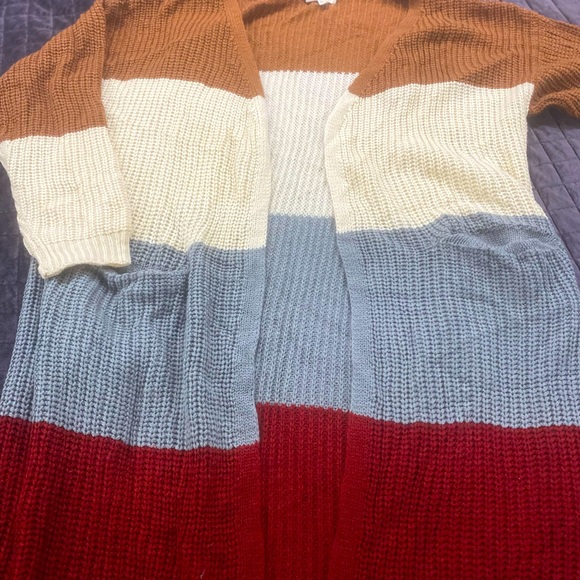 Color block duster euc - Picture 2 of 4